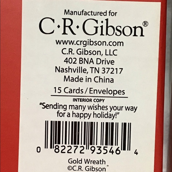 C. R. Gibson Christmas Cards - Picture 4 of 4